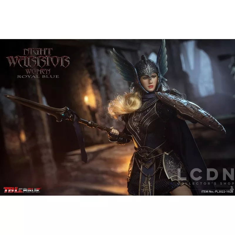 Night Warrior Women Royal Blue Collectible Action Figure 1/6 TBLeague PL2022-192B