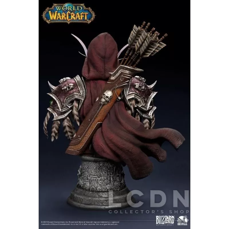 World of Warcraft WOW Bust 1/3 Sylvanas Windrunner Infinity Studio x BLIZZARD 38cm