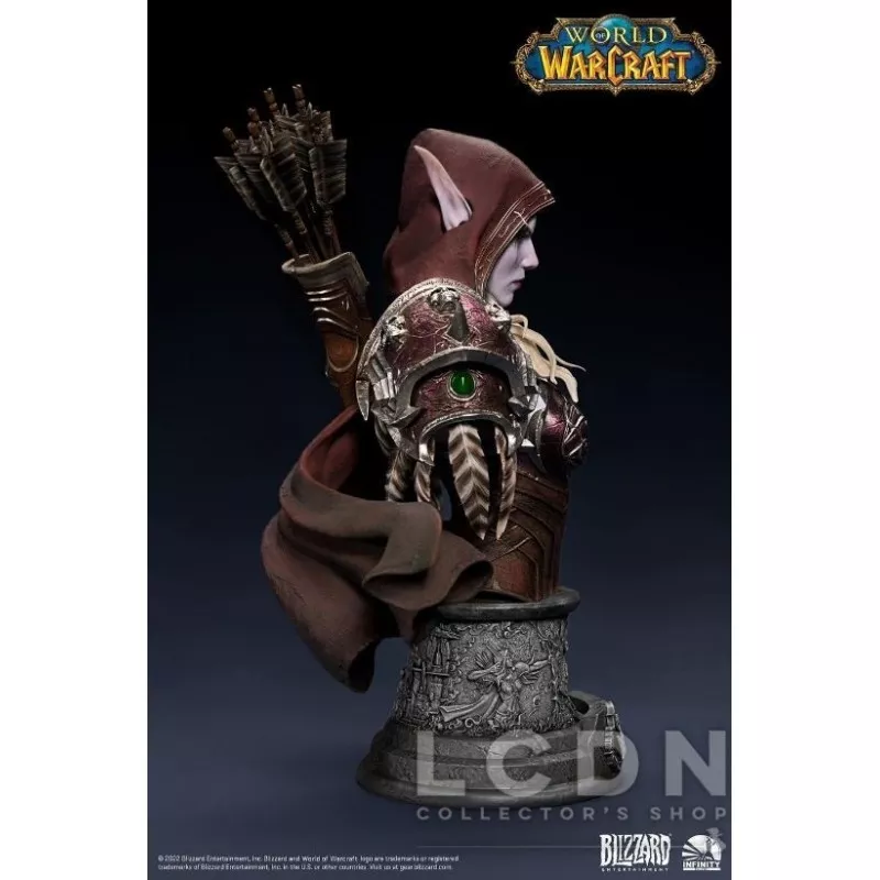 World of Warcraft WOW Bust 1/3 Sylvanas Windrunner Infinity Studio x BLIZZARD 38cm