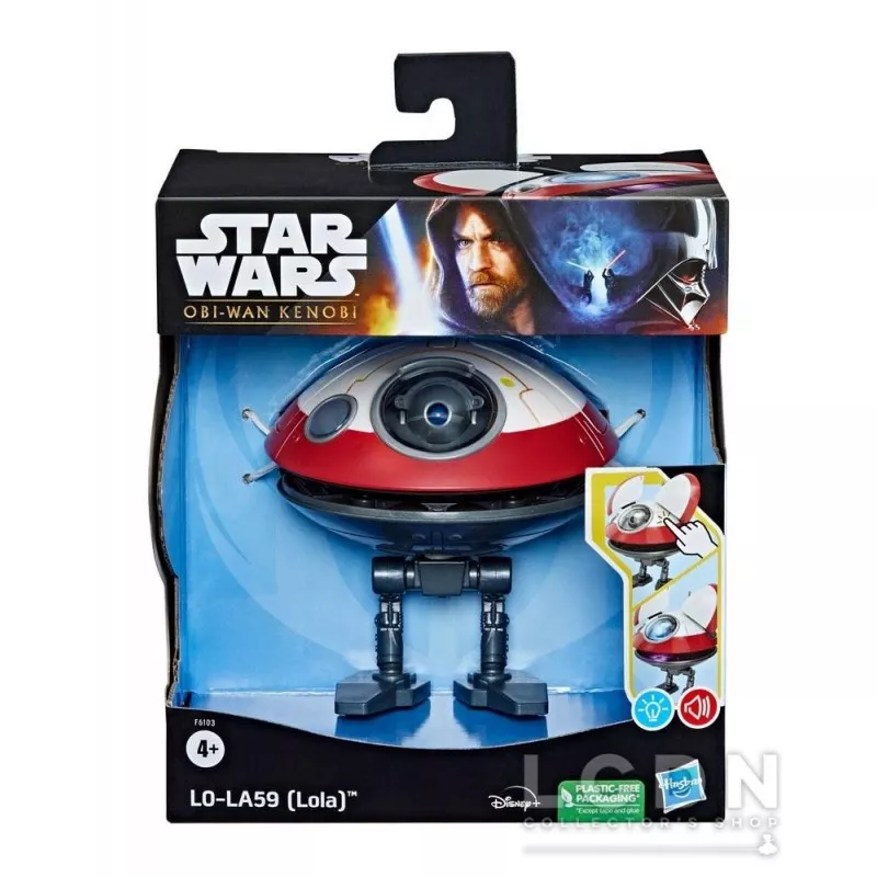 Star Wars Obi-Wan Kenobi Figurine électronique LO-LA59 (Lola) 13cm
