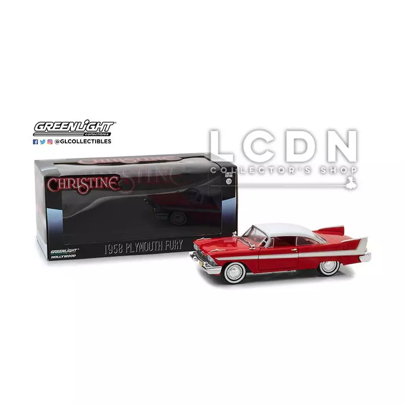 Christine 1958 Plymouth Fury 84071 1/24