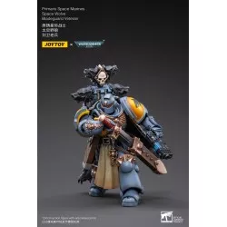 Warhammer 40k Action Figure 1/18 Primaris Space Marines Space Wolve Bladeguard Veteran Joytoy 14cm