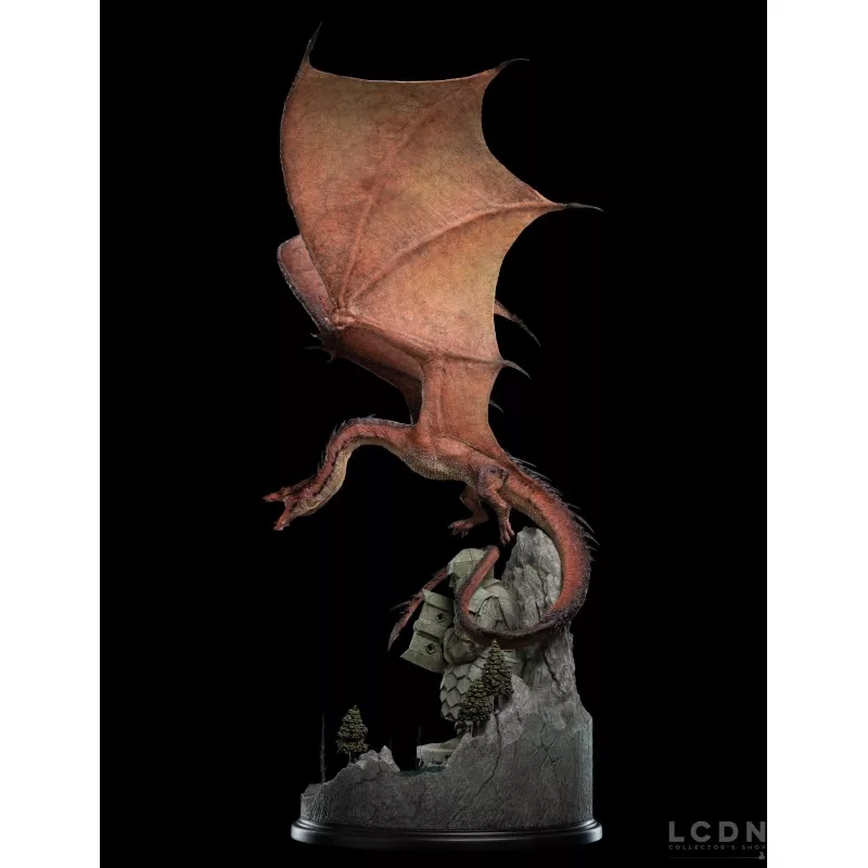 The Hobbit Statue 1/100 Smaug The Fire-drake 88cm (displayed)