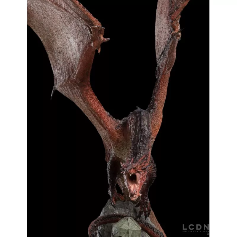 The Hobbit Statue 1/100 Smaug The Fire-drake 88cm (displayed)