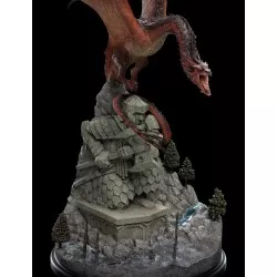 The Hobbit Statue 1/100 Smaug The Fire-drake 88cm (displayed)