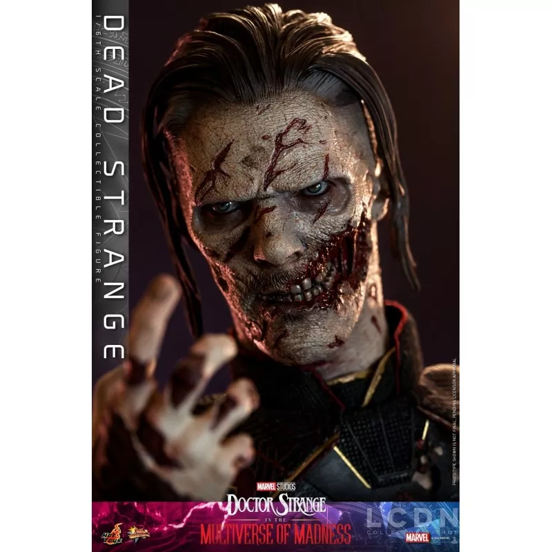 Hot Toys MMS654 Doctor Strange in the Multiverse of Madness Collectible Action Figurine 1/6 Dead Strange 31cm