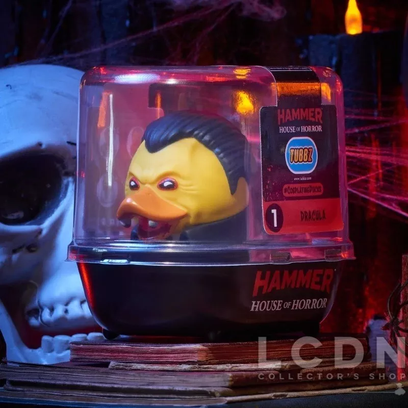 Hammer: House of Horror Figure Dracula Cosplaying Duck TUBBZ 9cm