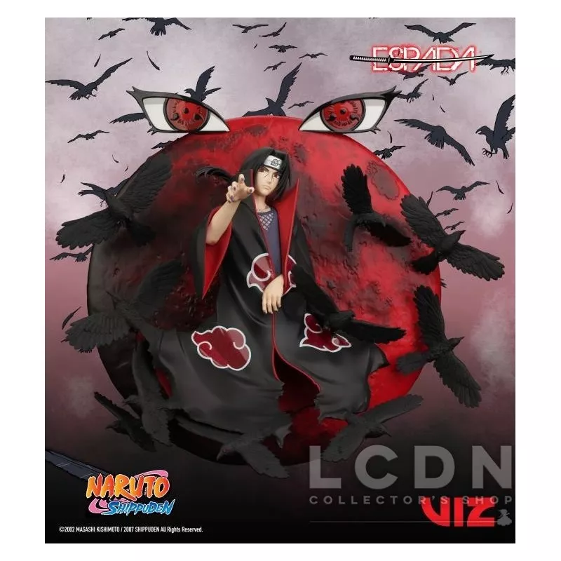 NARUTO SHIPPUDEN ITACHI UCHIHA WORLD FIGURE COLOSSEUM PRECOMMANDE – 100%  figurines