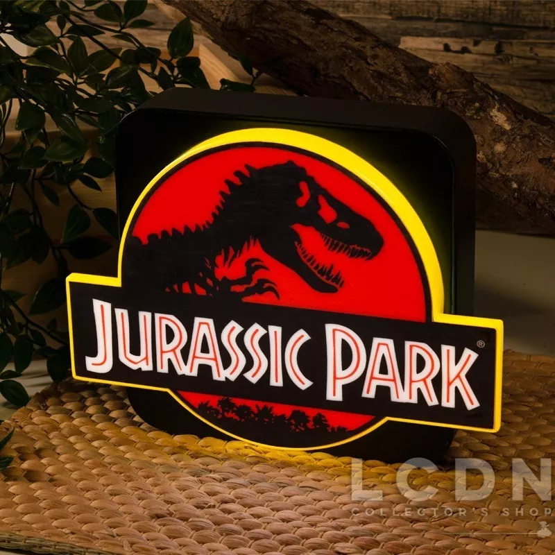 Jurassic Park Lampe 3D Lampe de bureau / Murale 20cm