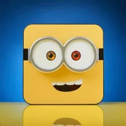 Minions Lampe 3D Lampe de bureau / Murale Visage de Bob 20cm
