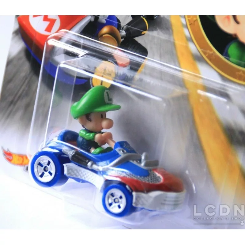 Nintendo Mario Kart Diecast Cars Baby Luigi Sneeker Hot Wheels 1 64
