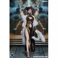 Clothing set & Headsculpt 1/6 Kung Fu Goddess Cheongsam SUPER DUCK SET074