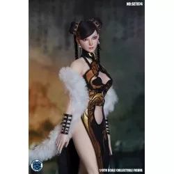 Clothing set & Headsculpt 1/6 Kung Fu Goddess Cheongsam SUPER DUCK SET074
