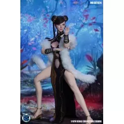 Clothing set & Headsculpt 1/6 Kung Fu Goddess Cheongsam SUPER DUCK SET074