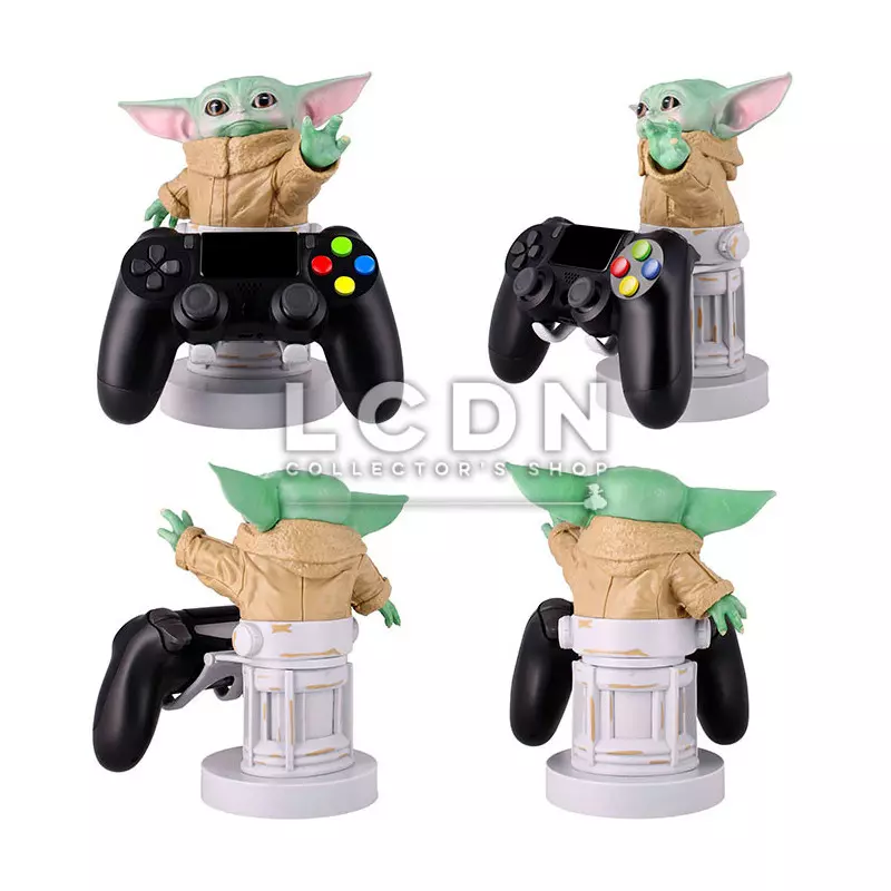 Star Wars The Mandalorian Cable Guy The Child Baby Yoda Support manette &  smartphone 20cm