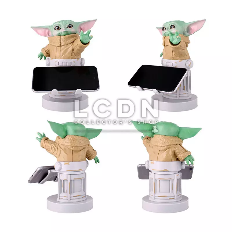 Star Wars The Mandalorian Cable Guy The Child &quot;Baby Yoda&quot; Support manette &amp; smartphone 20cm