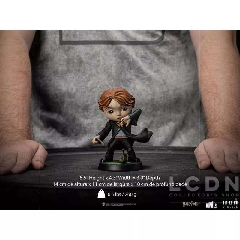 Figurine Funko : Harry Potter : Ron & Hermione et sa baguette