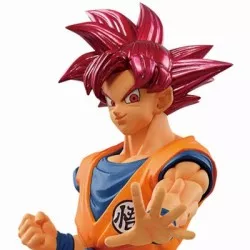 Dragon Ball Z Dokkan Battle Collab 2022 Goku SSJ GOD Statue Vol. 1 18cm