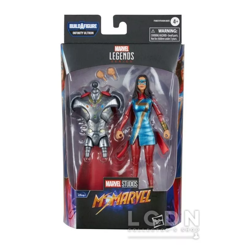 Ms. Marvel Marvel Legends Series Action Figure Infinity Ultron BAF: Ms. Marvel 15cm