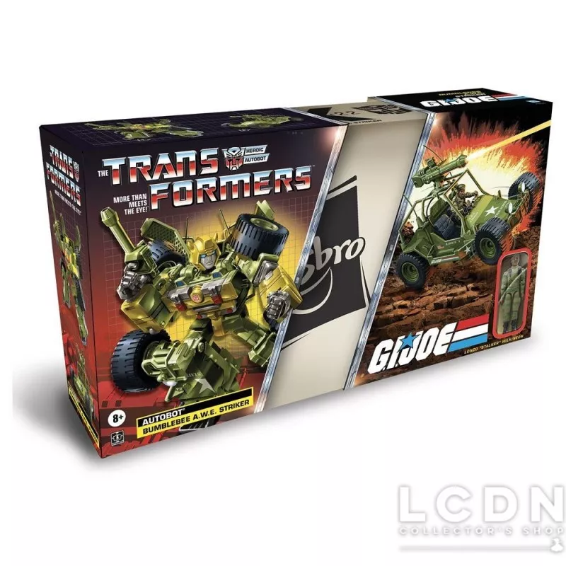 Transformers x G.I. Joe Mash Up Bumblebee A.W.E. Striker avec