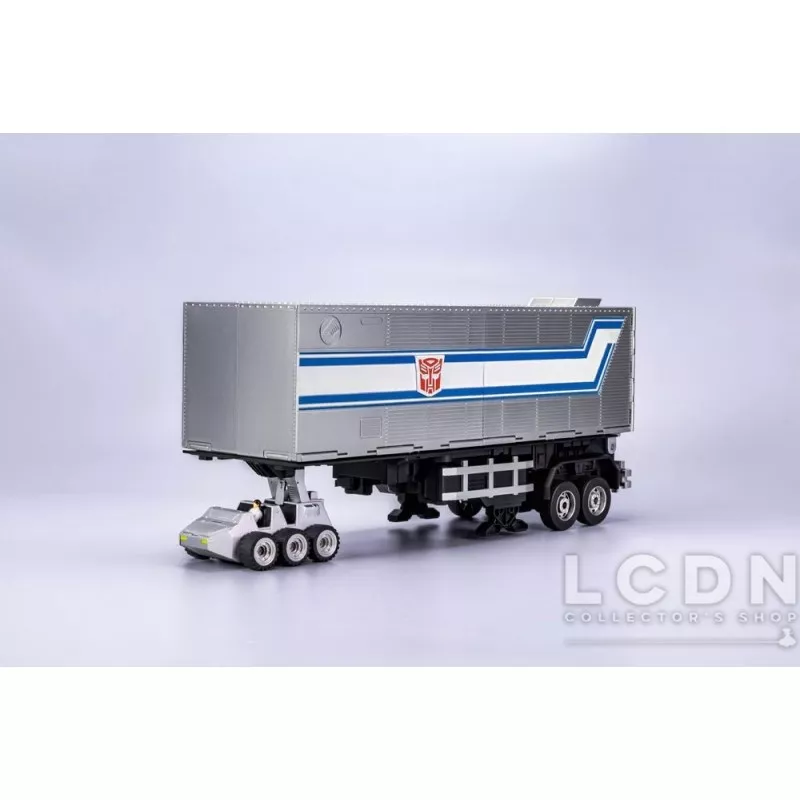 Transformers Action Figurine Robot Auto-Transformable Interactif Optimus Prime Flagship Trailer Kit 91cm