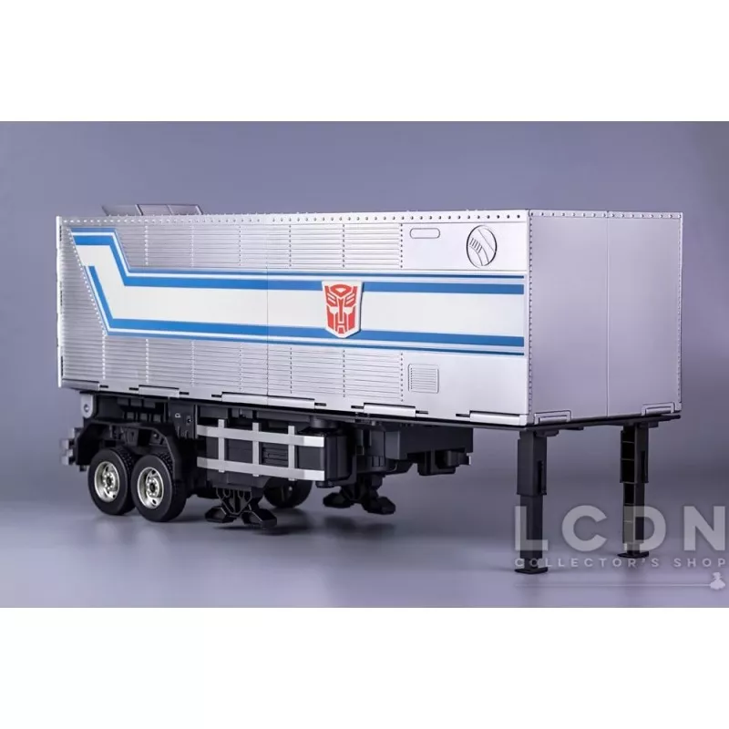 Transformers Action Figurine Robot Auto-Transformable Interactif Optimus Prime Flagship Trailer Kit 91cm