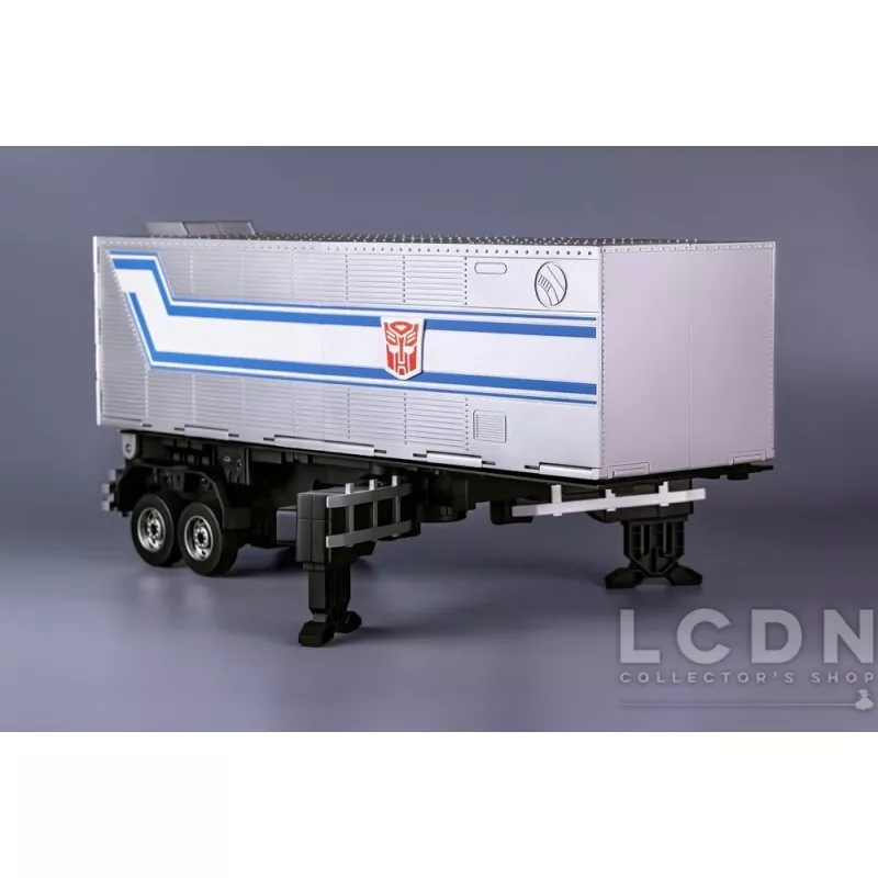 Transformers Action Figurine Robot Auto-Transformable Interactif Optimus Prime Flagship Trailer Kit 91cm