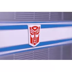 Transformers Action Figurine Robot Auto-Transformable Interactif Optimus Prime Flagship Trailer Kit 91cm