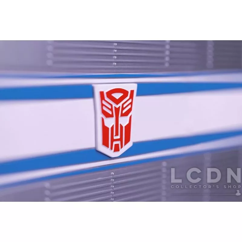 Transformers Action Figurine Robot Auto-Transformable Interactif Optimus Prime Flagship Trailer Kit 91cm