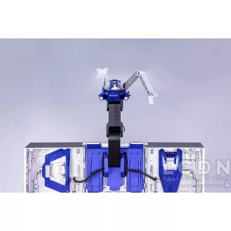 Transformers Action Figurine Robot Auto-Transformable Interactif Optimus Prime Flagship Trailer Kit 91cm