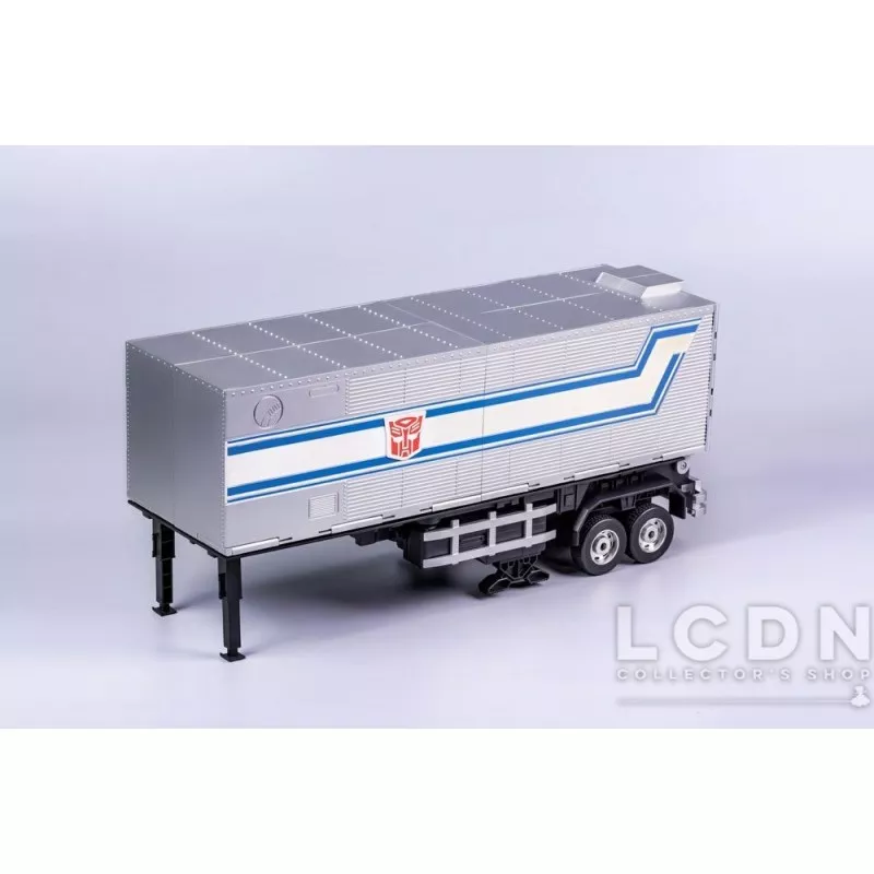 Transformers Action Figurine Robot Auto-Transformable Interactif Optimus Prime Flagship Trailer Kit 91cm