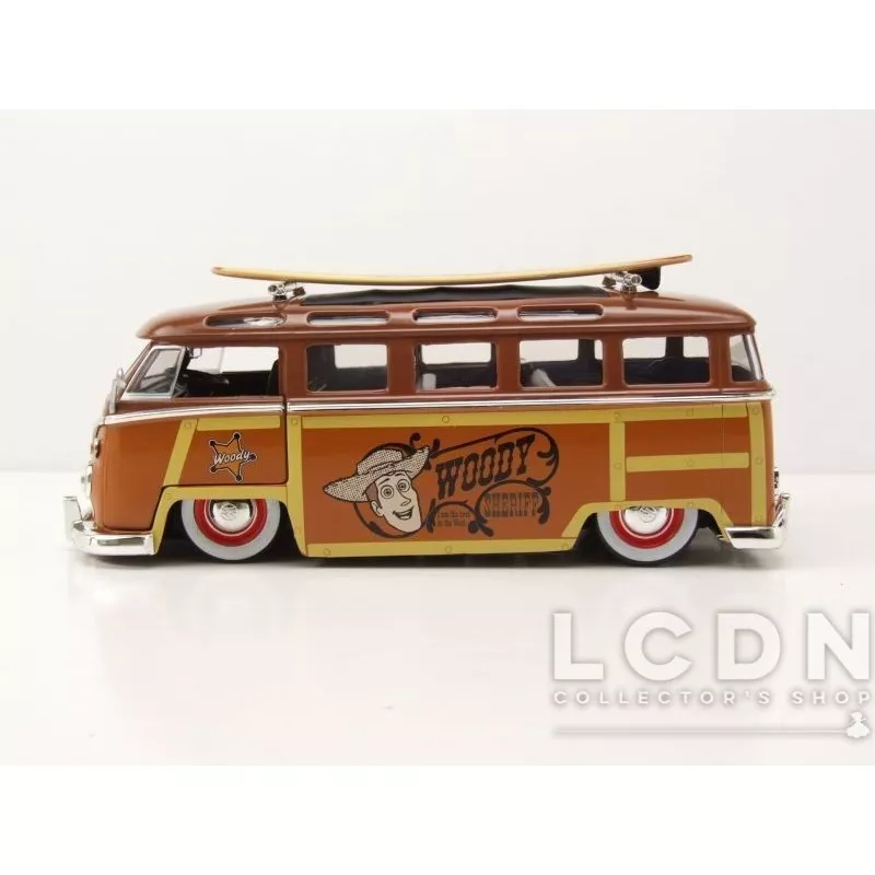 Toy Story Van Volkswagen T1 With Woody Figure 1/24