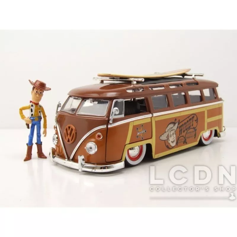 Toy Story Van Volkswagen T1 With Woody Figure 1/24