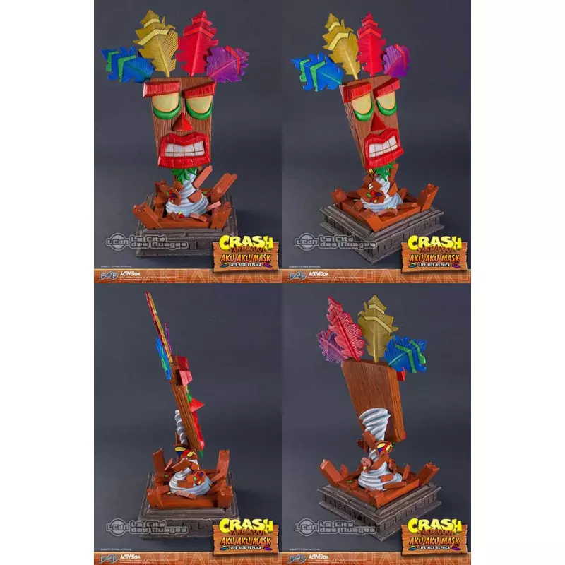 Crash Bandicoot Life-Size Replica Aku Aku Mask 65 cm