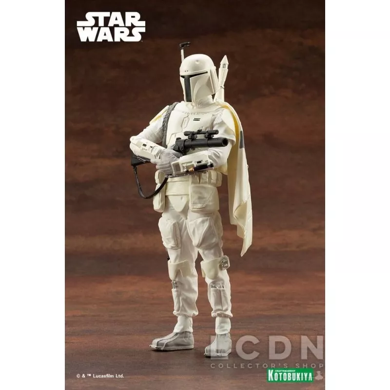 Star Wars Statue ARTFX+ 1/10 Boba Fett White Armor Ver. 18cm