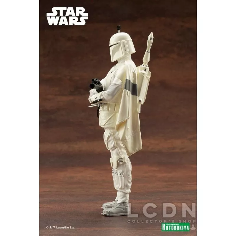 Star Wars Statue ARTFX+ 1/10 Boba Fett White Armor Ver. 18cm