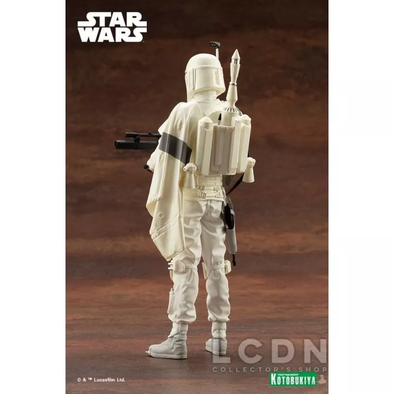Star Wars Statue ARTFX+ 1/10 Boba Fett White Armor Ver. 18cm