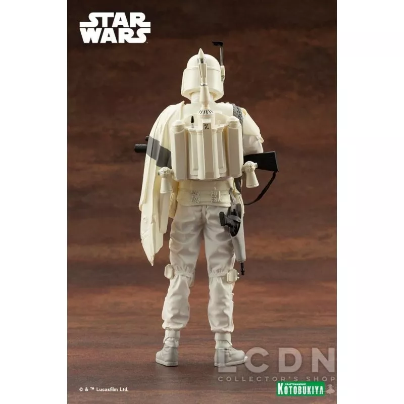Star Wars Statue ARTFX+ 1/10 Boba Fett White Armor Ver. 18cm