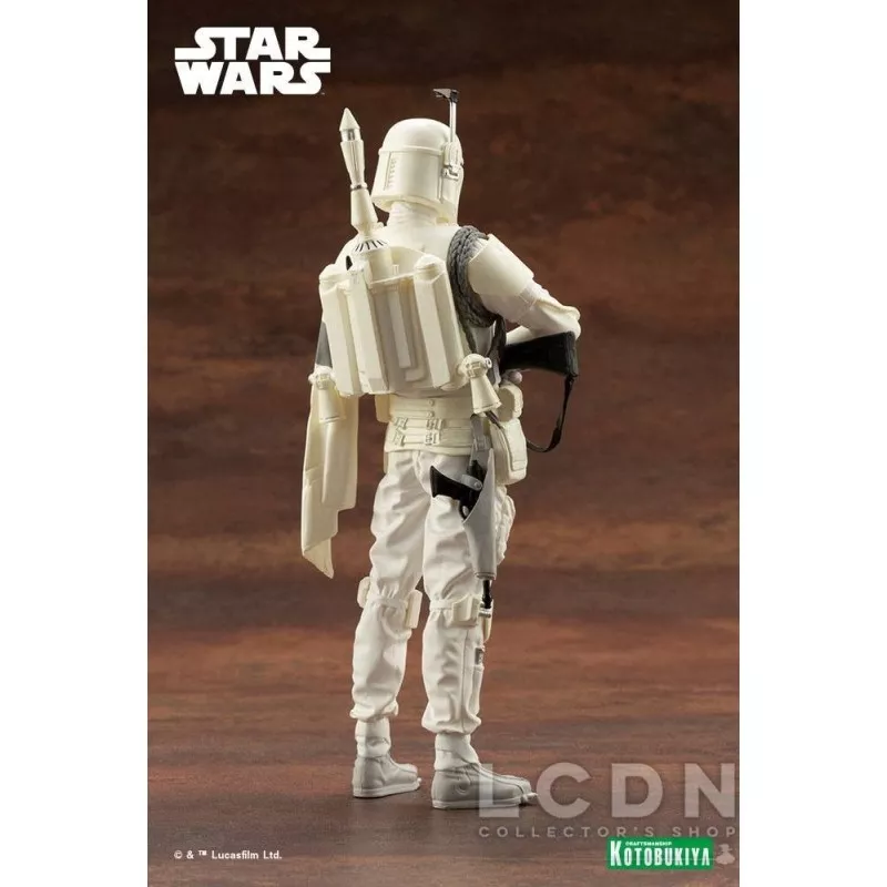 Star Wars Statue ARTFX+ 1/10 Boba Fett White Armor Ver. 18cm
