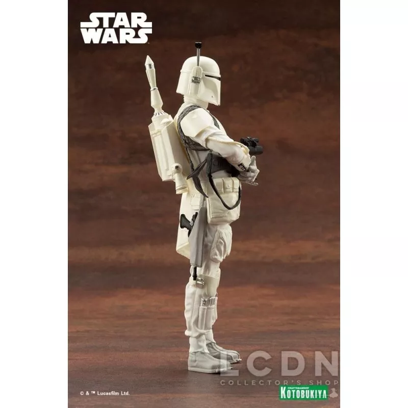 Star Wars Statue ARTFX+ 1/10 Boba Fett White Armor Ver. 18cm