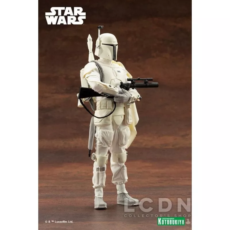 Star Wars Statue ARTFX+ 1/10 Boba Fett White Armor Ver. 18cm