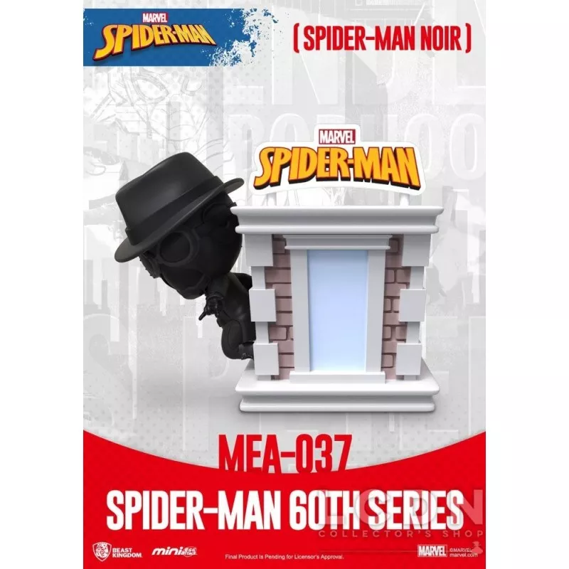 Marvel Spider-Man Pack de 6 Figurines Mini Egg Attack Spider-Man 60th Anniversary 8cm