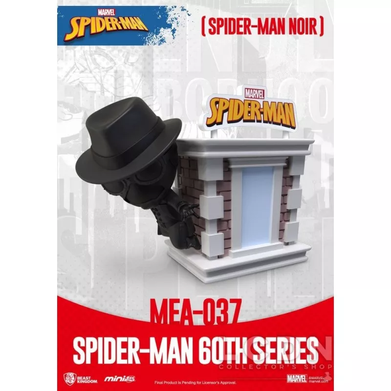 Marvel Spider-Man Pack de 6 Figurines Mini Egg Attack Spider-Man 60th Anniversary 8cm