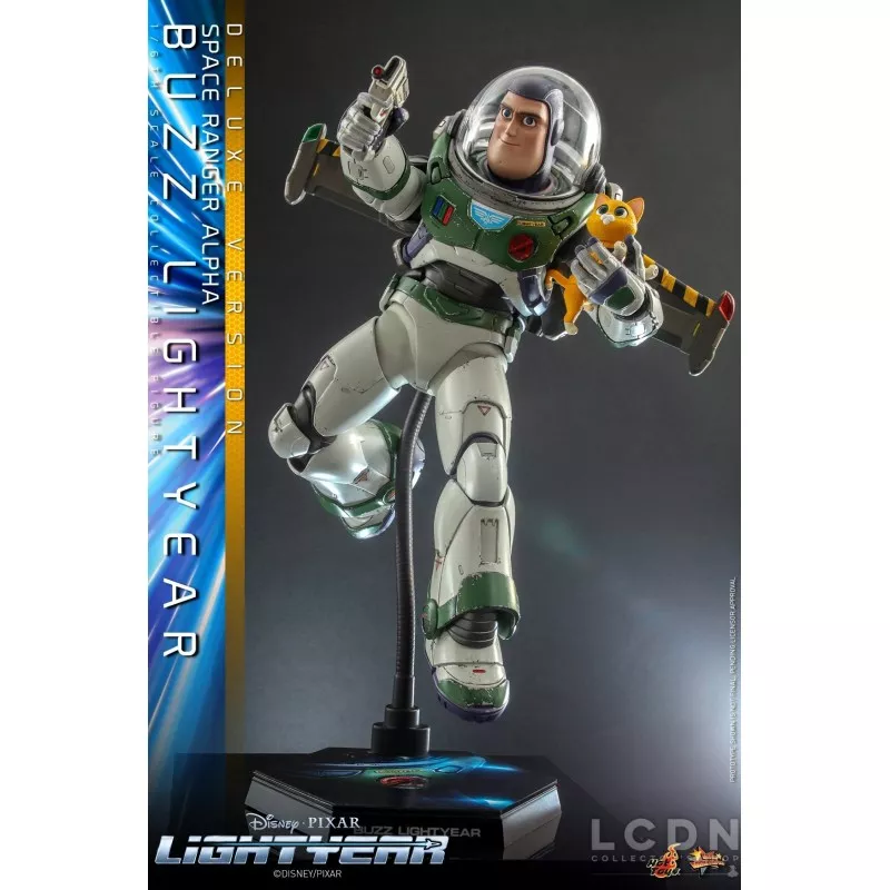 Hot Toys MMS635 Buzz l'Éclair Collectible Action Figurine 1/6 Space Ranger  Alpha Buzz L'éclair (Deluxe Version) 29cm