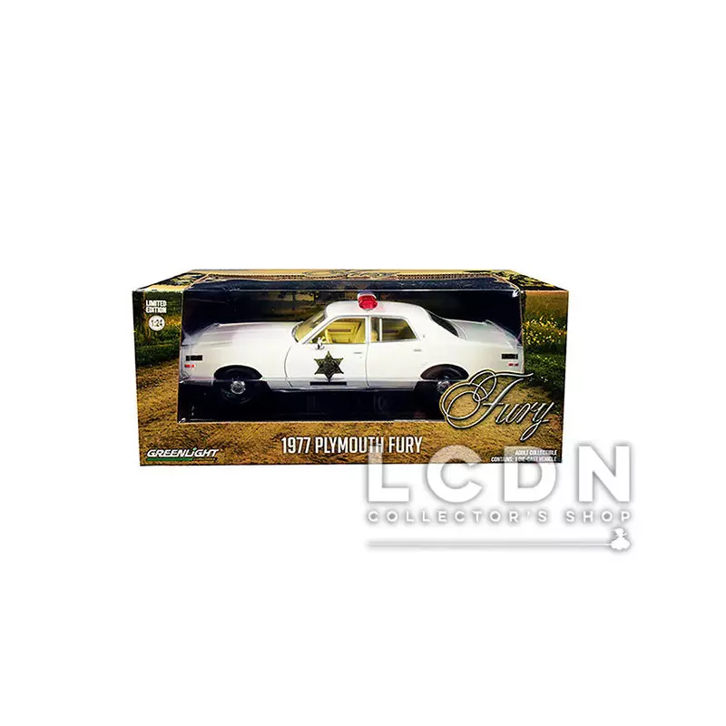 1977 Plymouth Fury Hazzard County Sheriff inspired by The Dukes of Hazzard 84095 1/24
