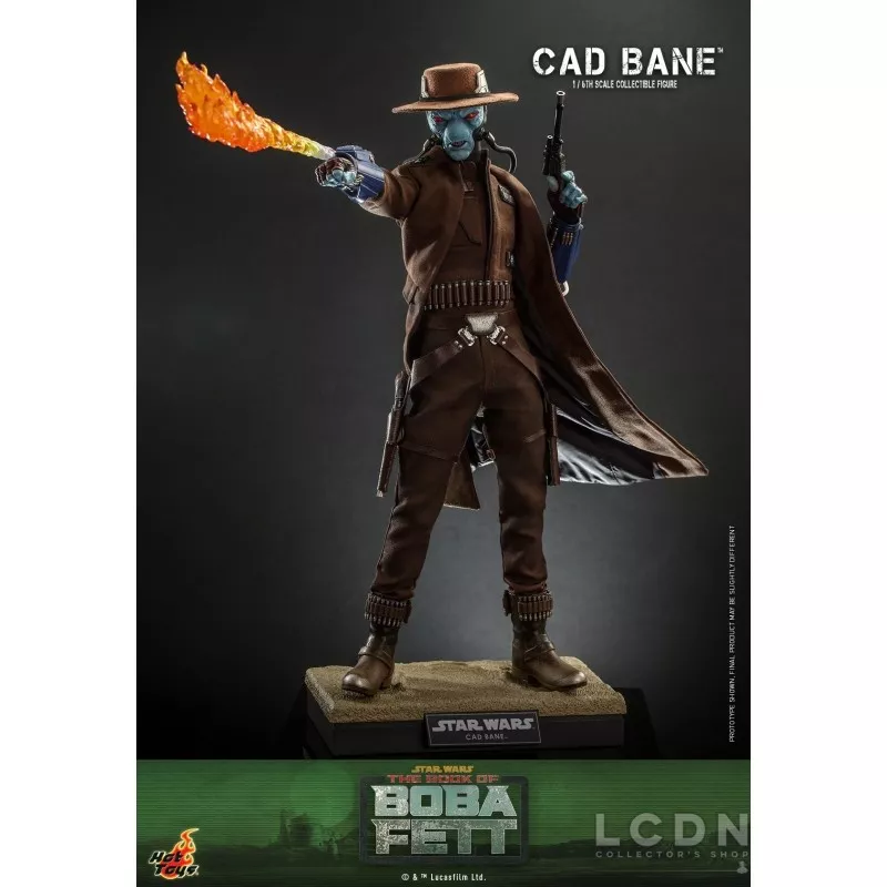 Hot Toys TMS079 Star Wars: The Book of Boba Fett Collectible Action Figurine 1/6 Cad Bane 34cm