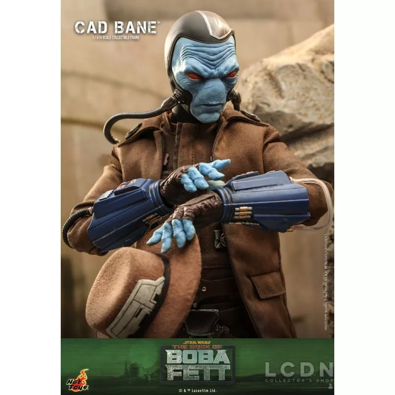 Hot Toys TMS079 Star Wars: The Book of Boba Fett Collectible Action Figurine 1/6 Cad Bane 34cm
