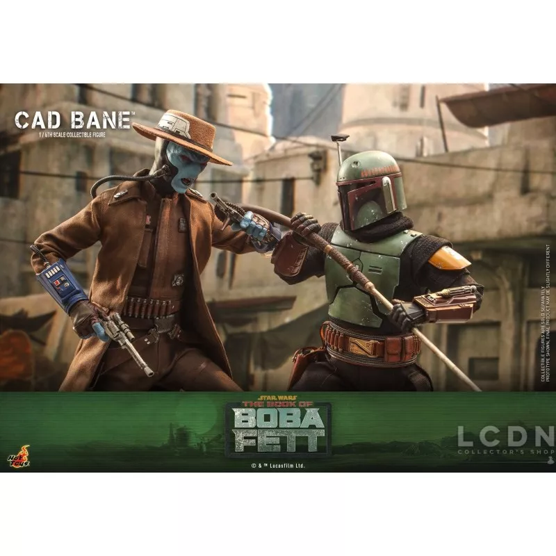 Hot Toys TMS079 Star Wars: The Book of Boba Fett Collectible Action Figurine 1/6 Cad Bane 34cm