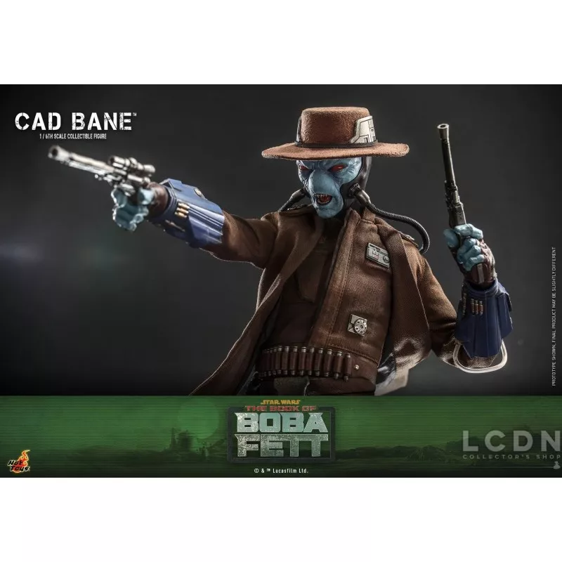 Hot Toys TMS079 Star Wars: The Book of Boba Fett Collectible Action Figurine 1/6 Cad Bane 34cm