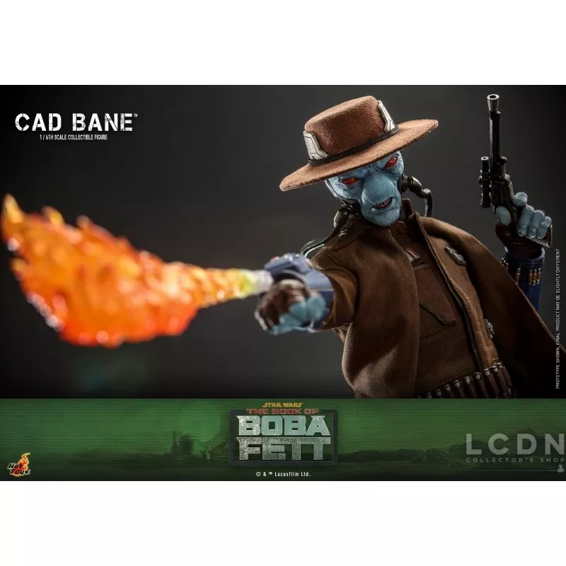 Hot Toys TMS079 Star Wars: The Book of Boba Fett Collectible Action Figurine 1/6 Cad Bane 34cm